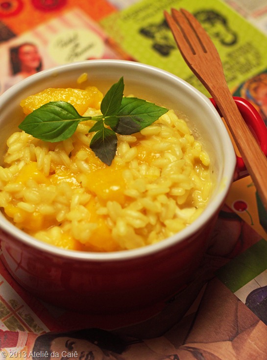Risoto Manga e Brie Risoto Manga e Brie