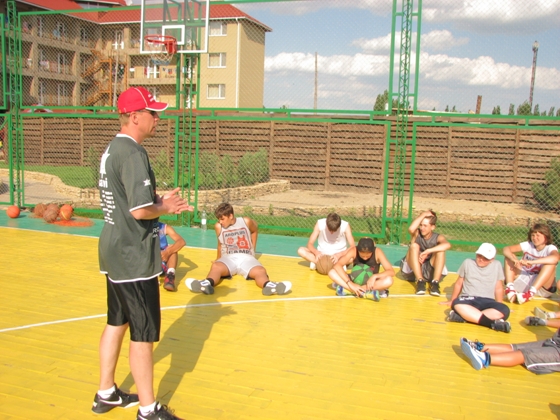 Баскетбольный лагерь ARD PLUS 2013 в Железном Порту