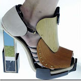Contemporary Colorblock Heels The Balenciaga Fall/Winter 2010 Shoes