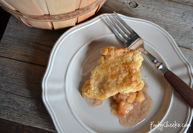 Apple Dumpling Cobbler Recipe #fall #dessert
