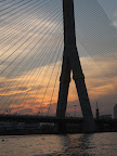 Bridge at sunset