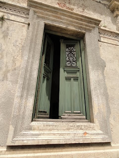 It only creeps me out a little bit that they leave the door open. Is it so we can get it....or they can get out?