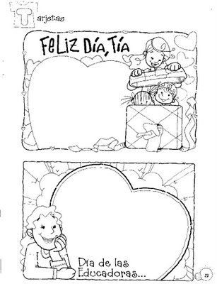 photo Educadora Dibujo De Maestra Con Niños Para Colorear manualidades infantiles