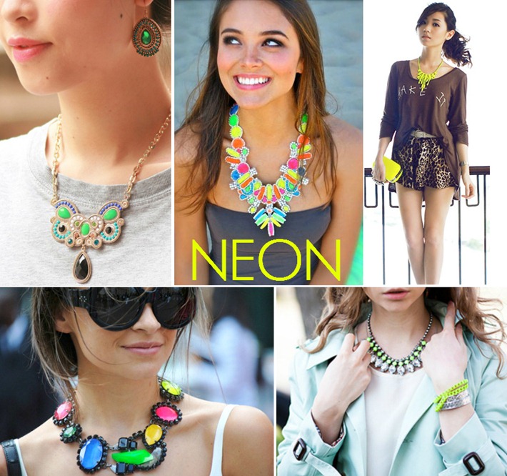 Acessórios femininos no verão trazem cores com brilho Neon! moda-acessorios-neon-comprar-online