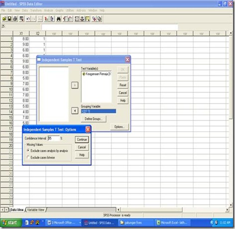 Cara Uji T dengan SPSS Cara Uji T dengan SPSS