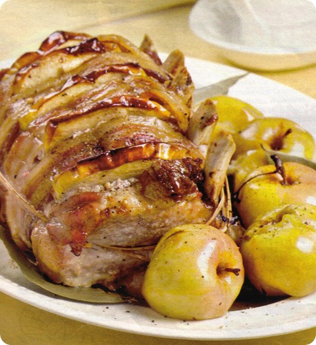 carre con mele e pancetta carre con mele e pancetta