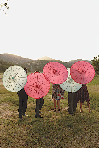 We also had people carrying parasols and oversized balloons to add to the festive mood. We also had people carrying parasols and oversized balloons to add to the festive mood.