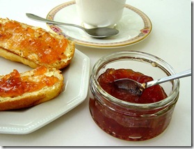 Gooseberry and Sloe Gin Jam