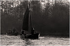 Torfkähne auf der Hamme