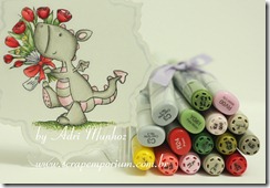 AdriMunhoz_ScrapEmporium_Fergus with Bouquet_Copic AdriMunhoz_ScrapEmporium_Fergus with Bouquet_Copic