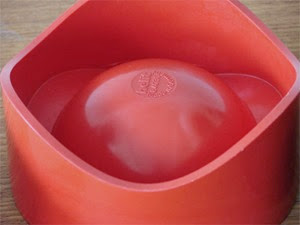 84030 ashtray by Walter Zeischegg for Helit in Red