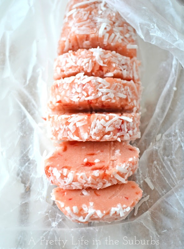 Cherry Ice Box Cookies by A Pretty Life in the Suburbs