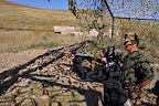 Firing a kalashnikov