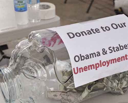 collecting for a good cause