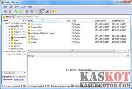 Pandora Recovery – Mengembalikan Semua Jenis File yg Terhapus 2 Pandora Recovery – Mengembalikan Semua Jenis File yg Terhapus 2