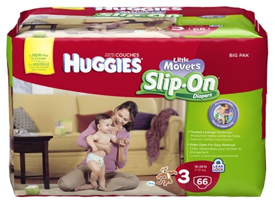 HUGGIES® Little Movers Slip-On® Diaper Pants HUGGIES® Little Movers Slip-On® Diaper Pants
