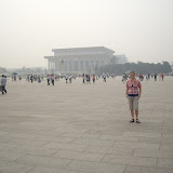 To follow, various Beijing spots, here in Tiananmen Square