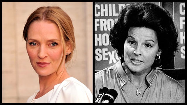 Cannes 2013 Uma Thurman Anita Bryant bőrébe bújik
