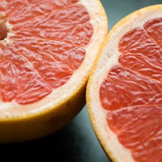 Grapefruit topped with burnt brown sugar