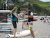Author getting a private windsurf lesson