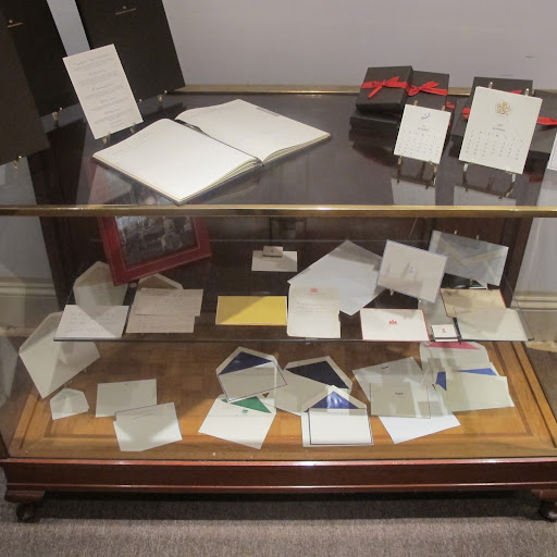 This treasure-chest houses some of the more notable client stationery from the company's repertoire, including some of the most famous actors, politicians, and businesses of the 21st century.