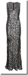 French Connection Sequin Column Dress