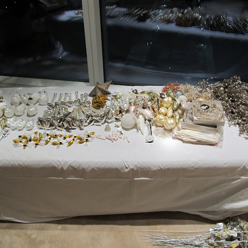 Many ornaments came from Grandin Road -- the same company where my trees came from.