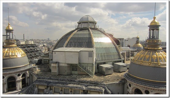 View from the roof of Printemps Haussmann 7