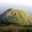 Penangungan lesser summit catches the dawn light