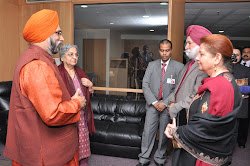 Introducing Dr Amrik Chattha and Mrs Jaswinder Kaur to Mrs Gursharan Kaur