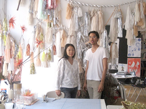Nick and Julie, the creators of Confetti System.