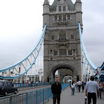 on the london tower bridge in London, United Kingdom 