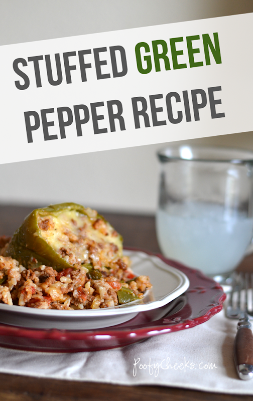 Stuffed Green Pepper Recipe - Easy Dinner Idea