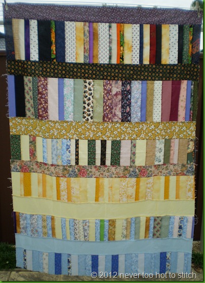 two quilts in one