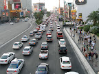 Traffic on July 4th coming into Las Vegas.