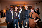 Marc Wilson, David Stark, Mark, Chris Coleman, and Marcy Blum