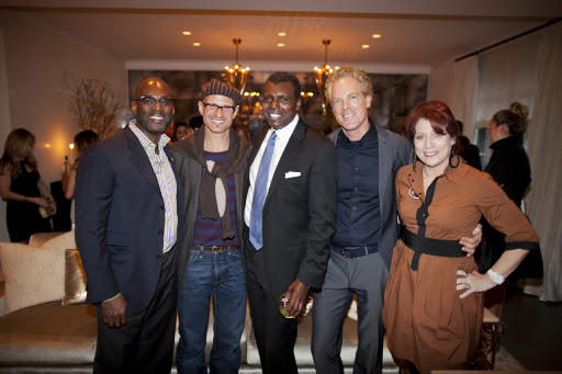 Marc Wilson, David Stark, Mark, Chris Coleman, and Marcy Blum