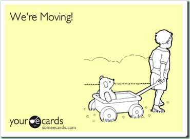 we're moving we're moving