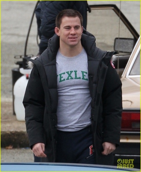 Foxcatcher Set Photos with Channing Tatum and Mark Ruffalo 02
