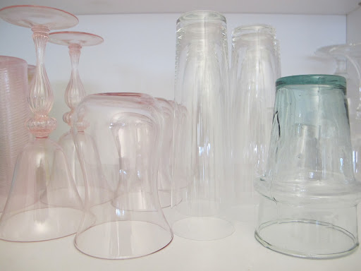 I love all of the different shapes of these glasses.