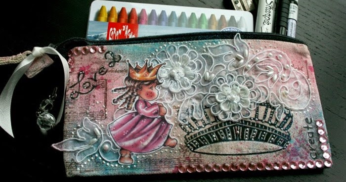 Pretty Pressings: art supply gift giving