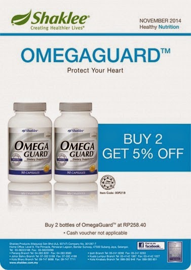 Promo November 2014–Omega Guard Buy 2 Get 5% OFF