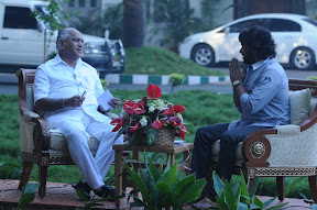 ನಟ ಉಪೇಂದ್ರ ಅವರೊಂದಿಗೆ ಸಂದರ್ಶನದ ವೇಳೆಯಲ್ಲಿ
