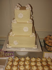 Isn't this cake from One Girl Cookies beautiful?
