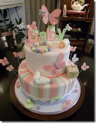 98 baby shower cake