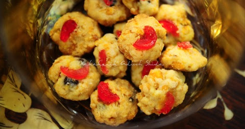 Resepi Biskut Red Pearl Azlina Ina