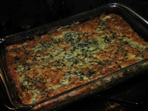 Mary-Kay's version of the spinach torta could pass as lasagna! Mary-Kay's version of the spinach torta could pass as lasagna!