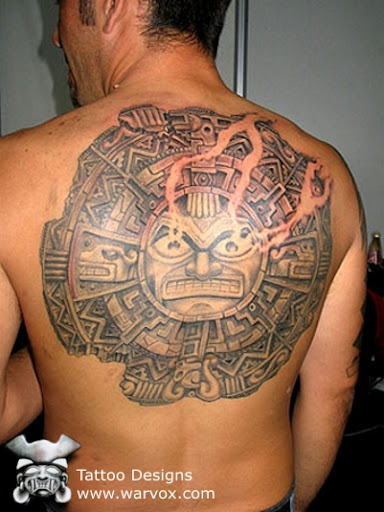 aztec art tattoos. Aztec Art Pre Hispanic Tattoos