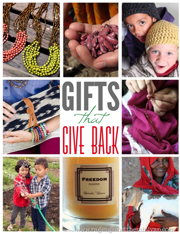 Make your gift-giving count by purchasing from companies that help others