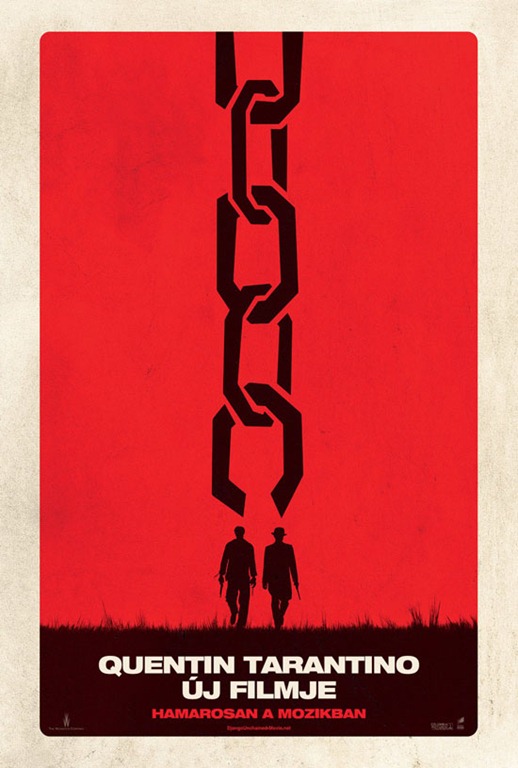 Django Unchained magyar teaser plakát